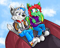 Armanda & Estelar's Roller Coaster Ride (Comm...) by Tho6Who4