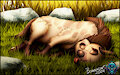 Fluffy sleeping Janja by Hyenafan