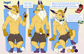 Ingot (SFW) - Jolteon Ref Sheet