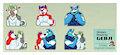 Silver's Sticker Set