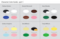 Character Color Guide - Part 1