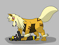 Umbreon Meets Arcanine by AlphabetABC