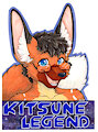 [CM] Kitsune Legend Badge by Malachyte