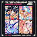 PORTRAIT COMMISSIONS OPEN!