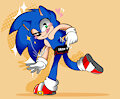 Sonic in Shadow Booty Shorts