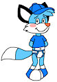 Skyler the Fox Poses by CartoonFoxArt2002