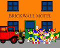 Alex the Fox and Friends in the Brickwall Motel