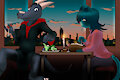 Apex Predator - Prologue: Cathrin, Dinner for Two by AlexSama (Soft Vore)