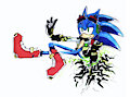 Collapsing Stars AU - Sonic's design