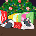 Nap under the Tree -By NazzNikoNanuke-