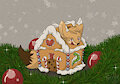 Gingerbread House Fennec Fox