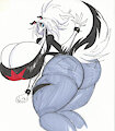 Melinda Back View Sketch!