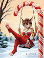 Lancer: The Knights of Fenris - Christmas pinup 2024