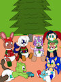 Christmas Gathering -By RitaTheWoodpecker-