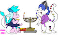 Hanukkah With Socks by Friar