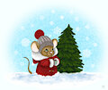 Mouse Christmas by Skychaser
