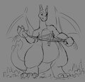 Charizard Sketch