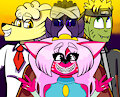 Crystal warriors in Halloween by Ekaterinats2005