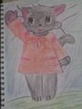1st atempt at Saucy's adopt to draw kitty... by MaraschinoBunny