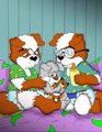 *Comforting our&nbsp;&nbsp;little&nbsp;&nbsp;bro!*