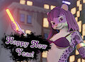 Happy New Year 2025 by SummaPaw