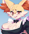 (re upload) Maid Fennekin Adopt