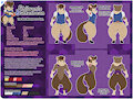 Shilvonic Butterbean Reference Sheet by TheStrider