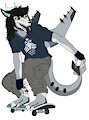 skater guy by Distempetor