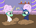 Royal relaxing mud bath by mucky