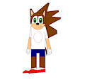 Eli the Brown Hedgehog
