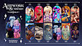 2024 Art Summary by AnkhsPawAfterDark