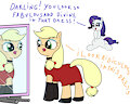 Applejack's new dress
