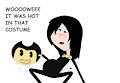 Jesse in Bendy costume PT:2 by punkfrommarz89