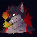 Crimson headshot by Misson by CrimsonSpidusky