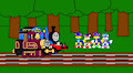 Thomas and Lady meet the Foxes