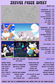 Zeevee Price Sheet 2025