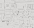 Emily and Tanya Hanging Out by justAblank