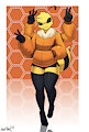 Commission - Toffee - Bee Femboy