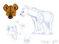 Hyena Study by CalamityBrain