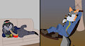 Simultaneous Relaxation (Art Trade)