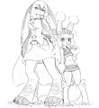 Gen and Truffle but more bunnyesque
