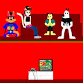 Dominique, Dudley, Peter Puppy, and Zorori Play MK64 by SonicTUFFandMLP