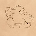 October sketch for Saluki