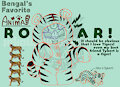 Bengal's Favorite Everything: 'Animal' (5/???)
