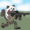 (Commission)Tac Skunk 2 n_n