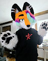 fursuiting in my house for no reason by s4Wt00th