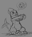 Buizel cookie