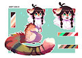 Malina ref sheet by PlumVaguelette