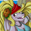 Beach Penelope by lordofnothing1