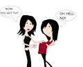 who you callin' fat? by punkfrommarz89